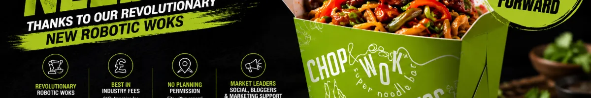 Chop Wok Express franchise banner