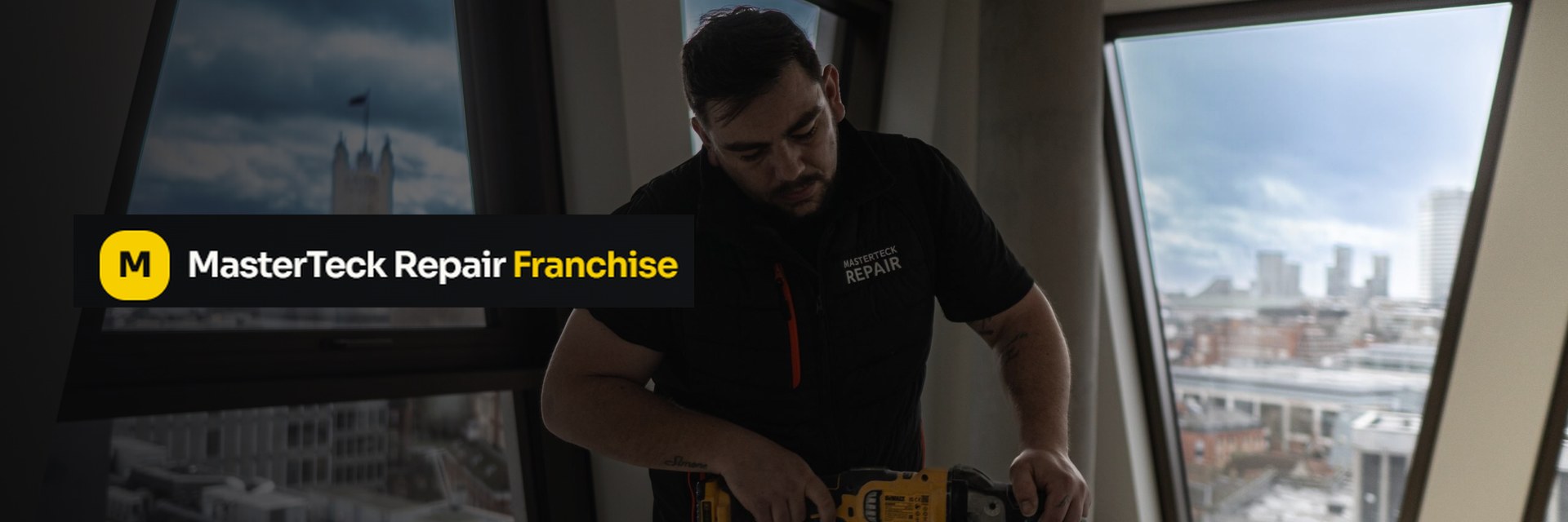 MasterTeck Repair franchise banner