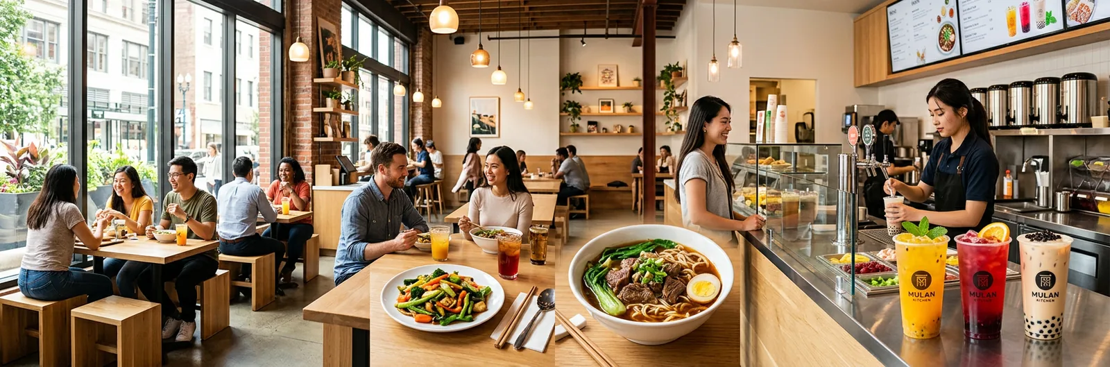 Mulan Kitchen franchise banner