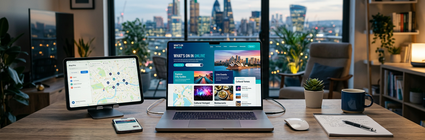 Whats On In Online franchise banner